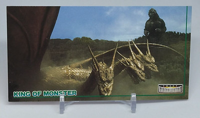Godzilla King Ghidorah King of Monster Amada Wide Collection Card No.63 1996-image