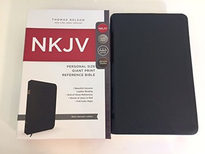 NKJV Personal Size Giant Print Refe..., Thomas Nelson P-image