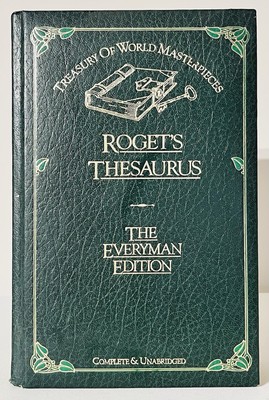 Roget's Thesaurus: The Everyman Edition Complete & Unabridged 1982 HC-image