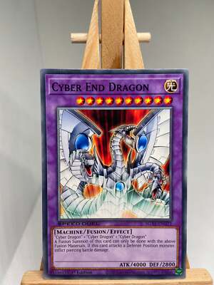 Cyber End Dragon - 1st Edition SGX1-ENG21 - NM - YuGiOh-image