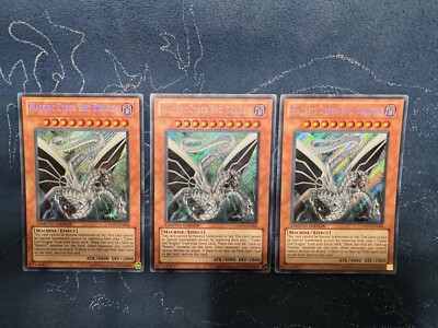 Malefic Cyber End Dragon YMP1 SECRET RARE X3-image