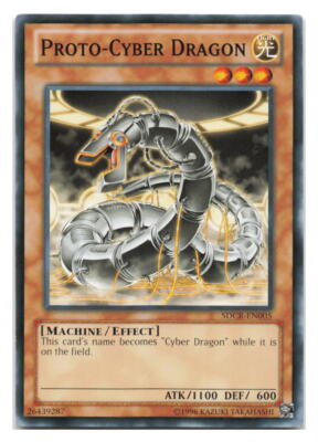 Proto-Cyber Dragon #SDCR-EN005 Structure Deck: Cyber Dragon Revolution tcg-image
