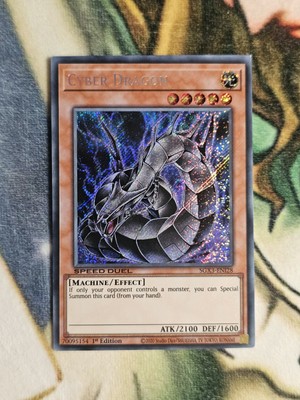Yugioh - Cyber Dragon SGX3-EN128 1st Edition Secret Rare NM-image