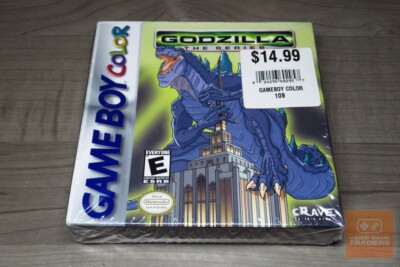 Godzilla: The Series (Game Boy Color, GBC 1999) FACTORY SEALED! - RARE!-image