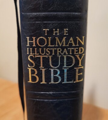 The Holman Illustrated Study Bible  2006  SOFTCOVER LEATHER   Added Tabs  CSB-image