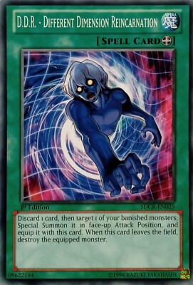 SDCR-EN025 D.D.R. - DIFFERENT DIMENSION REINCARNATION COMMON MIXED ED YuGiOh-image