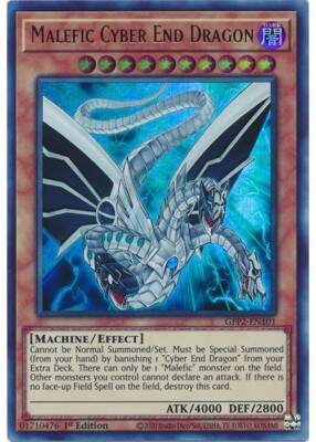 Yugioh - Malefic Cyber End Dragon (Ultra Rare) (1st Edition) - GFP2-EN101 P-image