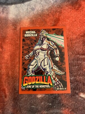 1994 Trendmasters Godzilla Mechagodzilla Trading Card vintage Rare-image