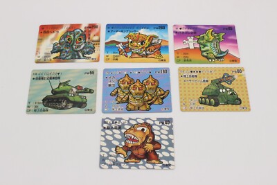 Incomplete Vintage Lot Godzilla Wars 3 Card Collection  7 Total Cards - Wear-image