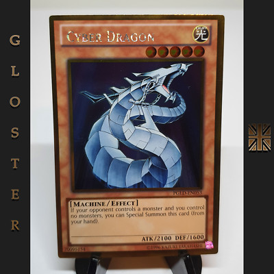 Yu-Gi-Oh Cyber Dragon, PGLD EN053 - NM - Unl - Gold Rare-image
