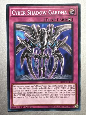 1x Cyber Shadow Gardna LEDD-ENB21 Common 1st Edition Mint/Near Mint NM YUGIOH-image