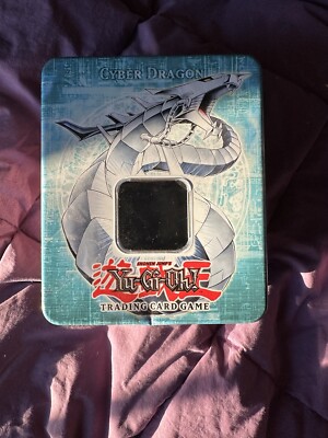 Yu-Gi-Oh! Empty Cyber Dragon Tin Collectible Tin 2006 Konami-image