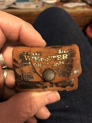 Tiny Antique Websters Dictionary. Measures 1.5x2 In Size. Printed In Germany-image