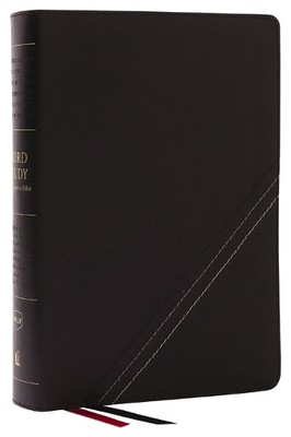 Thomas Nelson NKJV, Word Study Reference Bible, Bonded Leather,  (Leather Bound)-image
