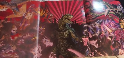 2007 GODZILLA UNLEASHED PS2 Nintendo Video Game = POSTER 10.5