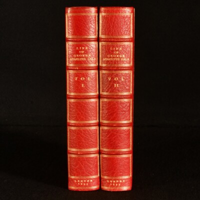 1895 2Vols The Life and Adventures of George Augustus Sala Third Edition Half...-image