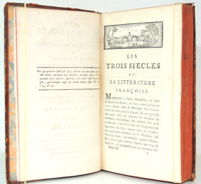 1779. Sabatier de Castres. The Three Centuries of French Literature-image