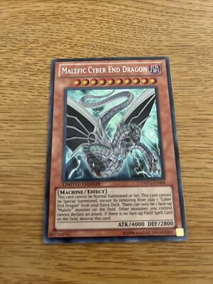YUGIOH MALEFIC CYBER END DRAGON YMP1-EN004 SECRET-image