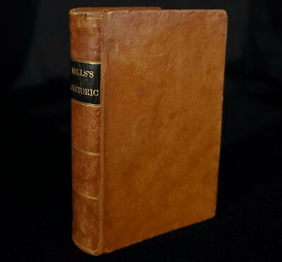 1836 ~ Lectures on Rhetoric and Belles Lettres, Blair, Mills Leather Bound-image