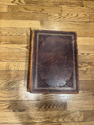 1895 Antique, Leather, Funk & Wagnalls Company, Standard Dictionary in ONE BOOK-image