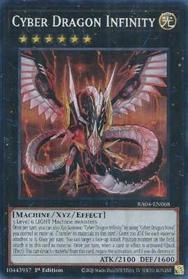 Yugioh Cyber Dragon Infinity Super Rare RA04-image
