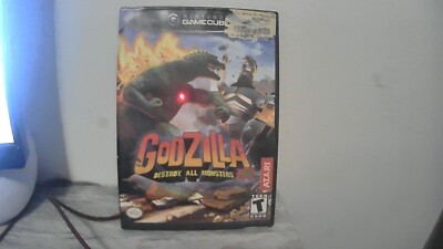 Godzilla Destroy All Monsters Melee (Nintendo GameCube, 2002) No Manual-image