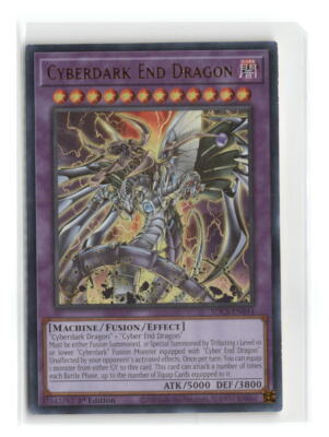 Cyberdark End Dragon - SDCS-EN044 1st Edition Ultra Rare - YuGiOh-LP-image