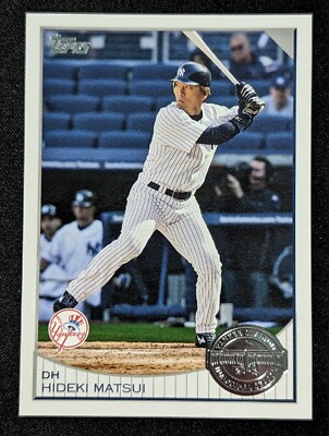 2009 Topps QVC Yankee Stadium Opening Day Box Set #24 Hideki Matsui Godzilla-image