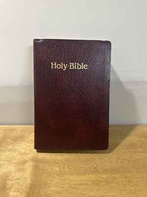 Holy Bible NKJV Giant Print Center Column Reference Edition Leather Nelson 1994-image