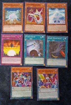 10 CARD LOT Yu-Gi-Oh Legendary Duelists: White Dragon Abyss LED3-EN 1ST EDITION-image