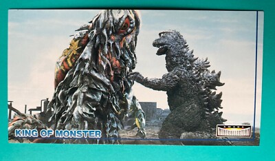 No.56 Godzilla Card  King of MONSTER TOHO Movie AMADA japanese F/S-image