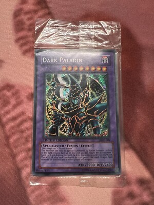 YUGIOH Dark Paladin DMG-001 Secret Rare NM SEALED-image