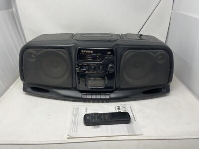 VINTAGE Fisher Studio Surround PH-DS56 BoomBox CD & Cassette Player - For Parts-image