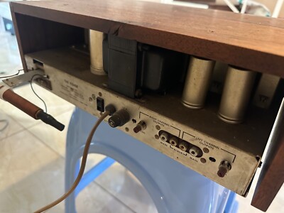 Fisher r200 tube Tuner FM AM Multiplex Stereo 1962-image