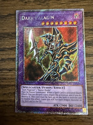 Dark Paladin (Platinum Secret Rare) RA03-EN126 Quarter Century Bonanza 1st...-image
