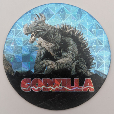 Anguirus Holo 51 Godzilla New Cap Collection Menko Amada Card Toho 1995 Japan-image