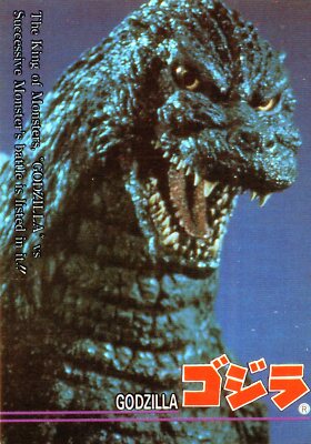 Godzilla King Of The Monsters    Made In Japan   Individual Trading Cards  -image