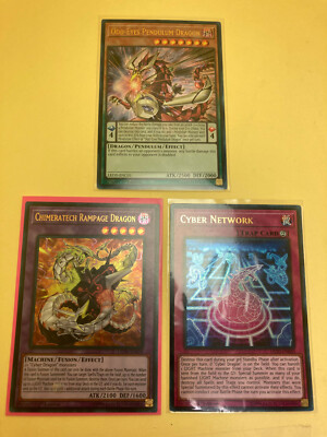 1 Ultra Rare YUGIOH LEGENDARY DRAGON DECK LEDD 1st Card ($2 Mini Order Required)-image