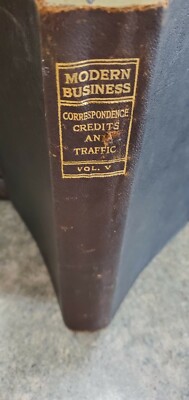Vintage 1916 Modern Business by Alexander Hamilton Institute - Correspondence-image