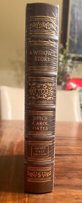 A Widows Story by Joyce Carol Oates Easton Press Signed Limited 1st Ed x/850-image