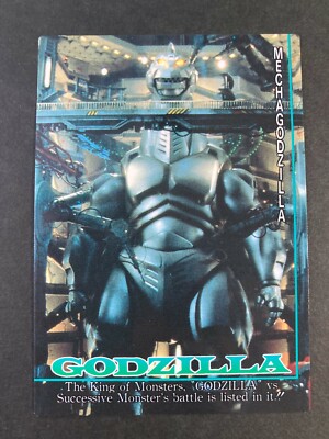 MechaGodzilla 66  Godzilla TRADING  CARD amada very rare japanese  F/S-image