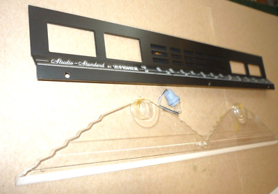 Fisher RS-2010 Stereo Receiver - ORIGINAL FRONT FACE PARTS - NUMBERS PLATE-image