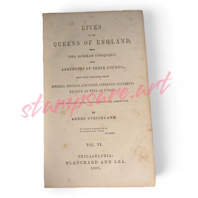 Lives of The Queen of England Vol 6 and 7, 1860-image