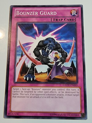 Bounzer Guard GAOV-EN069 Common Unlimited Yugioh-image