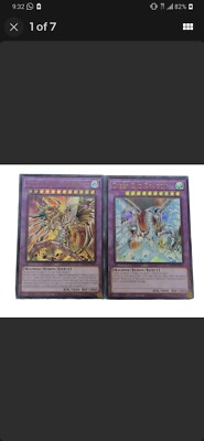 Yugioh Cyber End Dragon Cyberdark End Dragon Misprint Set SDCS-EN041 SDCS-EN044-image