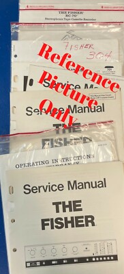 Vintage Rare Fisher Model 160-T Solid State FM Stereo Receiver Service Manual-image