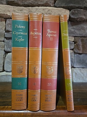 Great Books of the Western World 1952 Vols 16, 18, 20 21 Encyclopedia Britannica-image