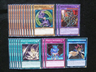 YU-GI-OH 22 CARD DARK PALADIN / YAMI YUGI SPEED DUEL DECK *READY TO PLAY*-image