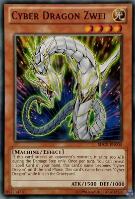 SDCR-EN004 CYBER DRAGON ZWEI COMMON MIXED ED YuGiOh CARD-image