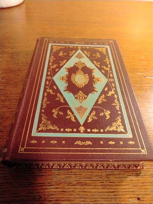 Vintage Antique The Autobiography Of Benjamin Franklin  Heritage Press  HC RaRe-image